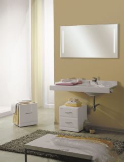 Раковина подвесная Акватон Отель правая 120см белый 1A70103NOT01R